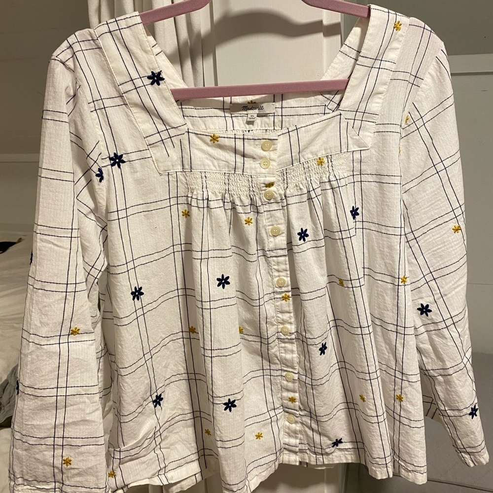 Madewell Daisies Top